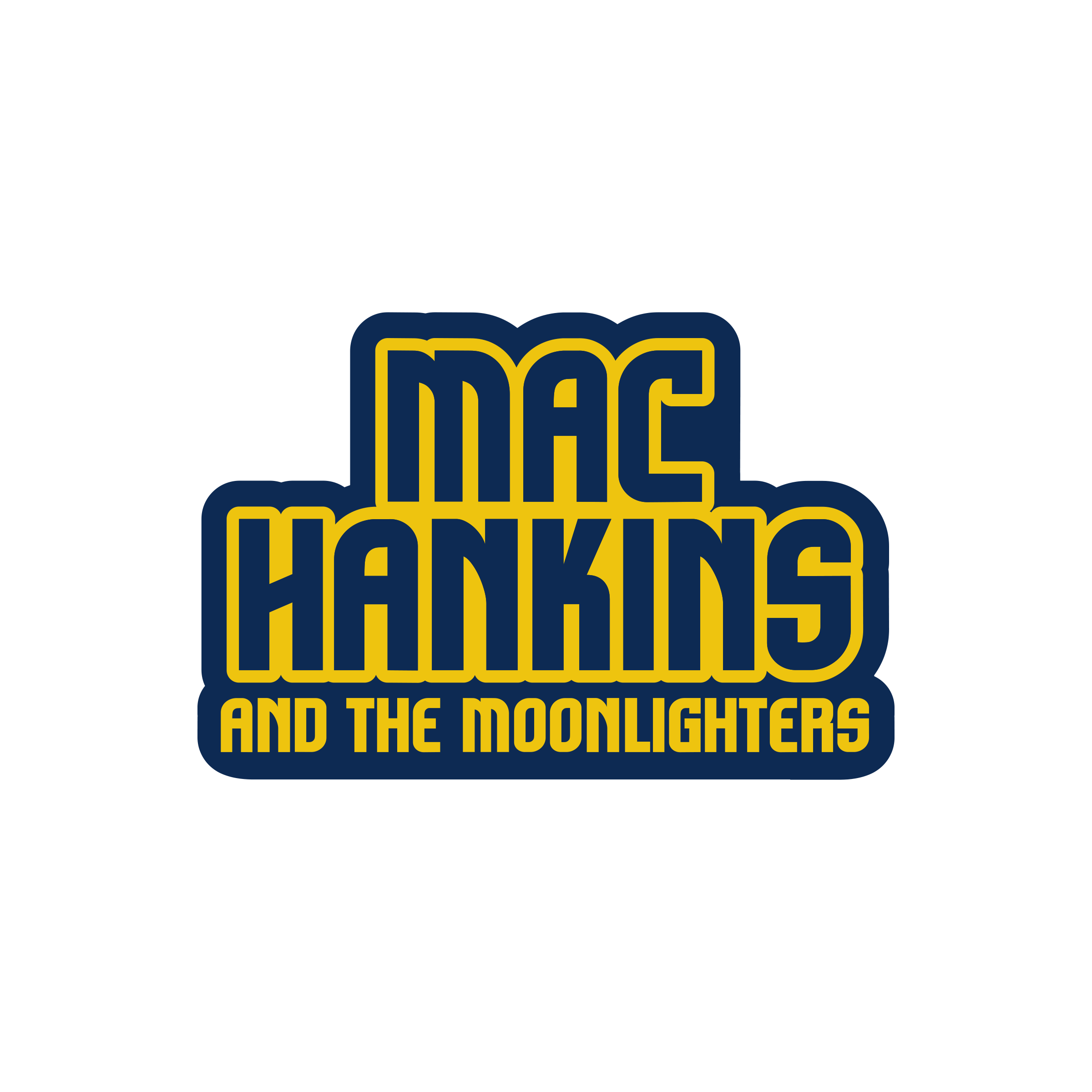 Mac Hankins And The Moonlighter Stickers